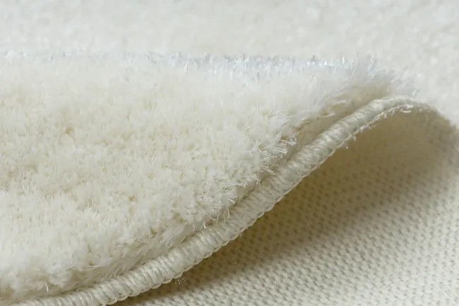 Kúpeľňový koberček SANTA biely kruh