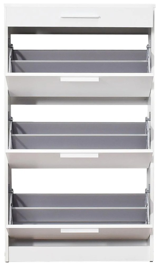 Botník (skrinka na topánky) Tosina 7 (diamantová biela). Akcia -19%. Vlastná spoľahlivá doprava až k Vám domov. 1094667