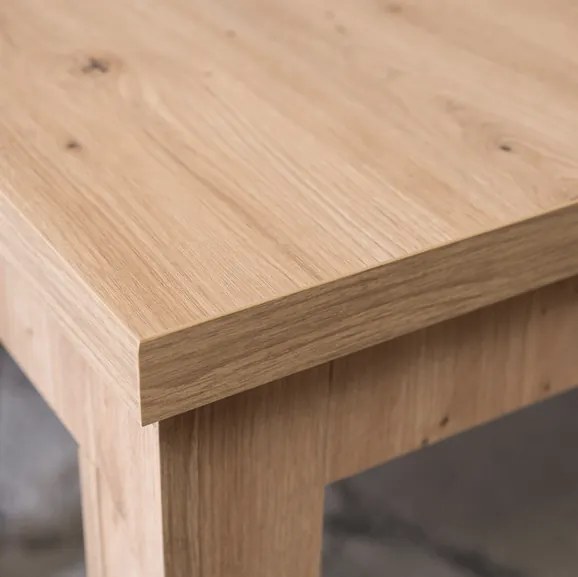 Jedálenský stôl RUBEN 120–160 cm dub ARTISAN