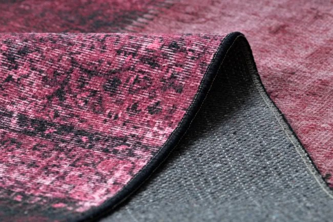 Koberec ANTIKA 127 patchwork ružový