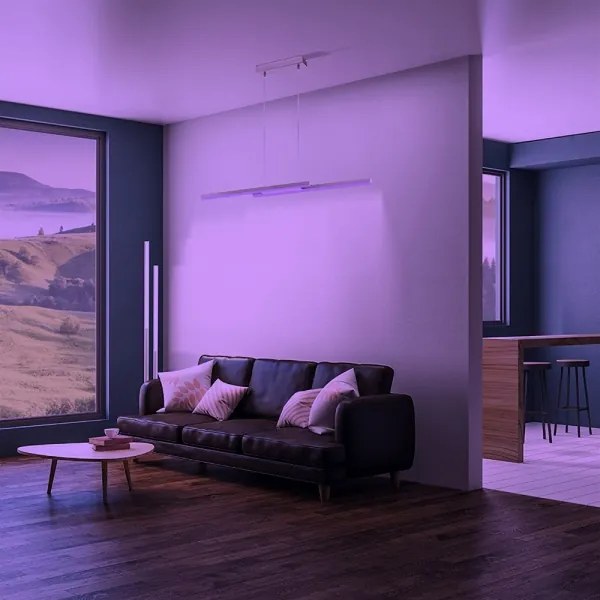 Eglo 97907 - LED RGB stmievateľný luster na lanku FRAIOLI-C LED/34W/230V