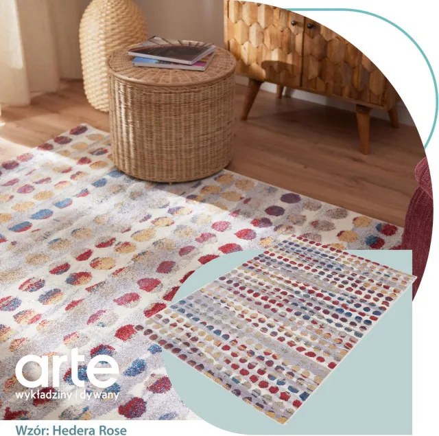 Koberec Bloom Hedera Rose