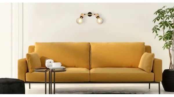 Globo 54031-2 - Bodové svietidlo JORNA 2xE27/40W/230V