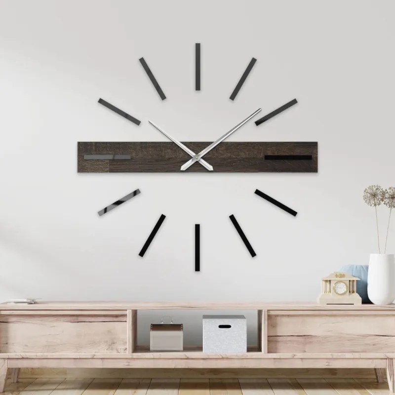 Originálne drevené hodiny na stenu do obývačky | SENTOP MAS025-3169