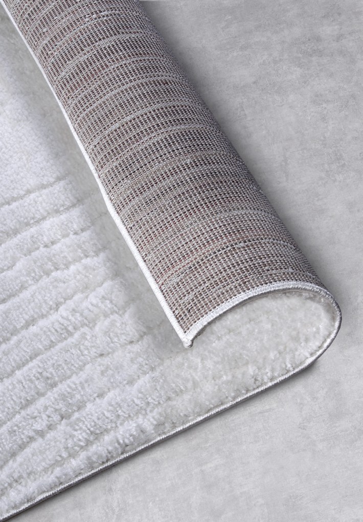 ELLE Decoration, Behúň Gallery 106086 Cream z kolekcie Elle, 80x240, biela, obývacia izba