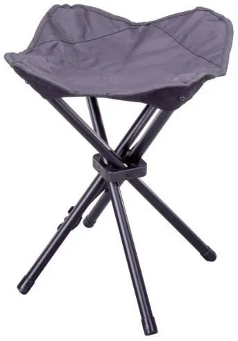 Garthen 64012 kempovacia skladacia stolička - čierna