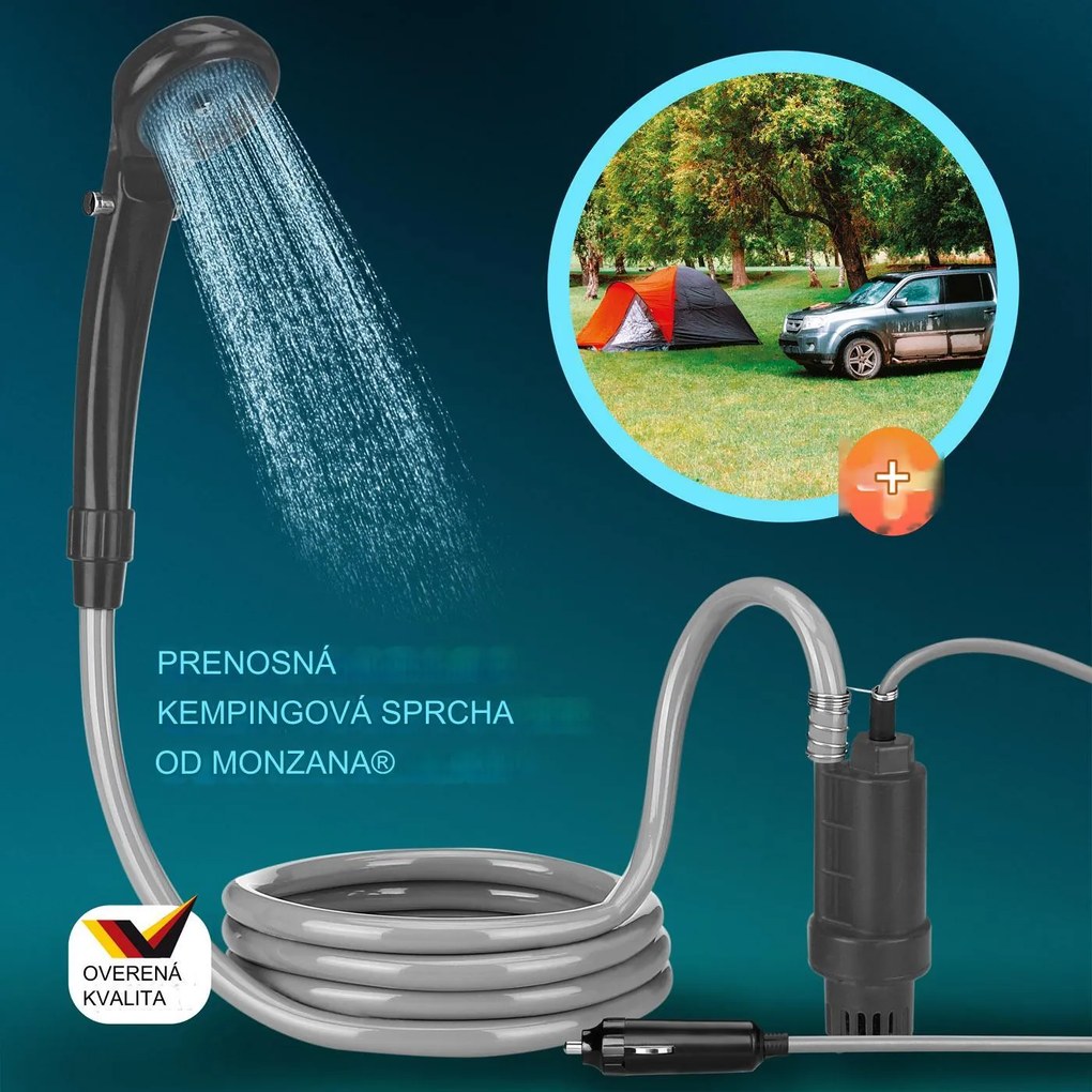 InternetovaZahrada Kempingová sprcha 12V