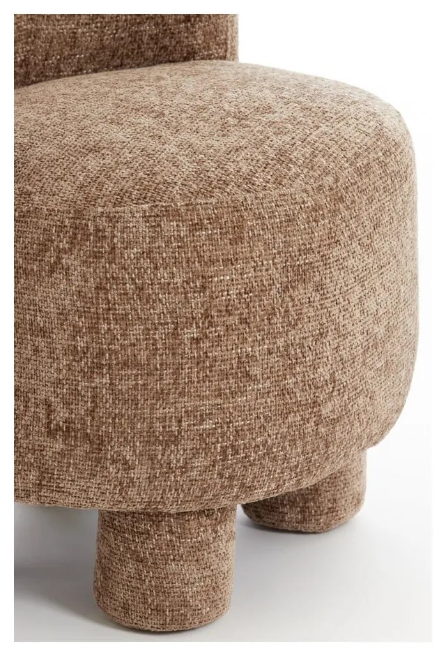 Tmavohnedé kreslo Kamova – Light &amp; Living