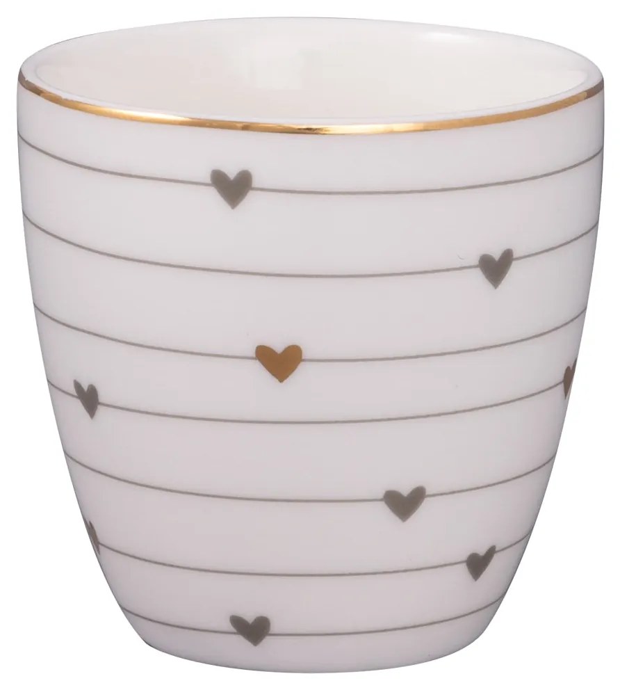 GREEN GATE Mini latte cup Grace Grey 130 ml
