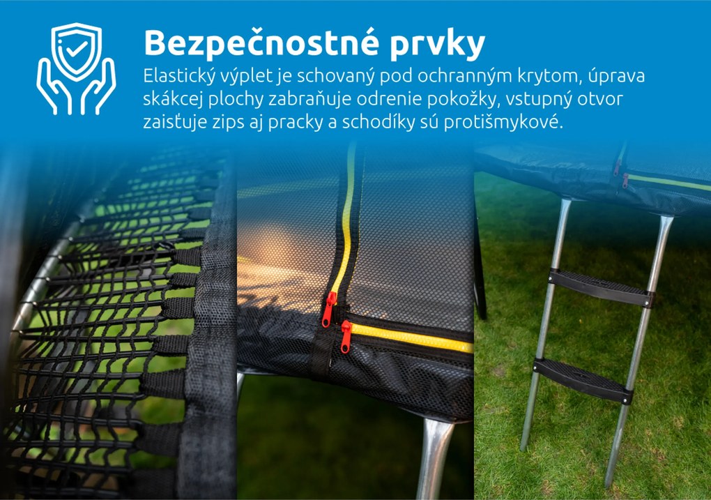 Marimex | Trampolína Marimex Comfort 366 cm + ochranná sieť + schodíky ZADARMO | 19000096