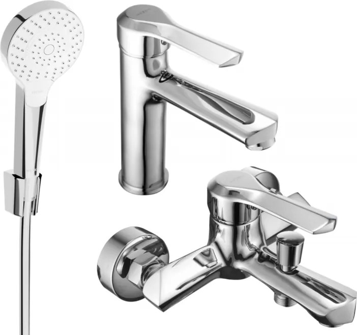 Mexen Sabre R05 vaňová súprava, chrómová - 72103R05-00