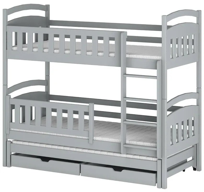 Posteľ Blanka 90x200 grey