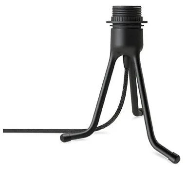 Čierny polohovací stojan tripod na svietidlá UMAGE, výška 18,5 cm