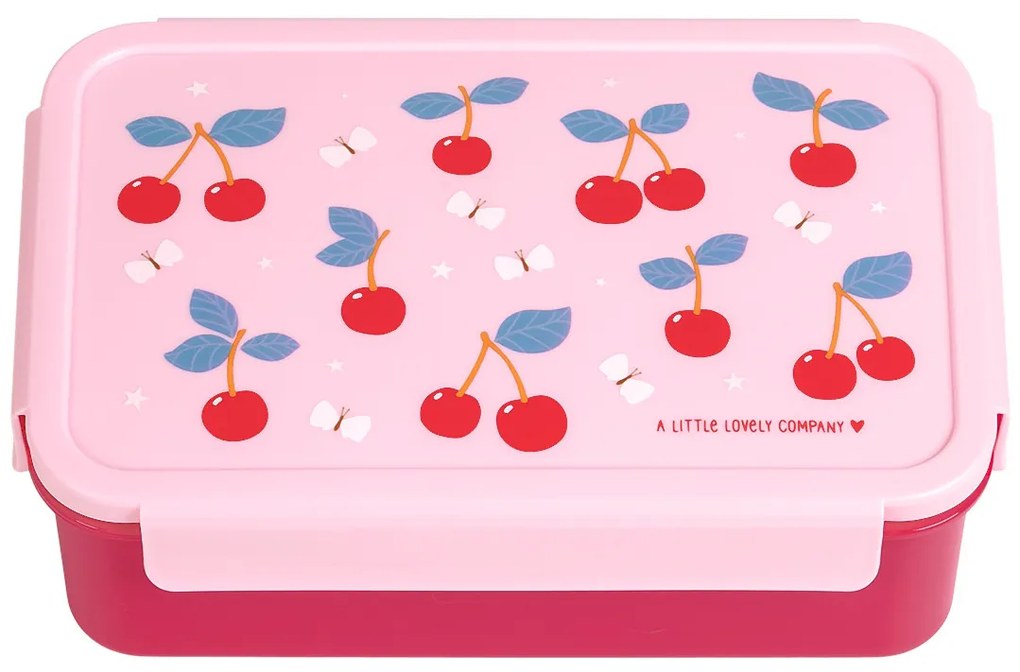 A Little Lovely Company - škatuľka na desiatu - čerešne