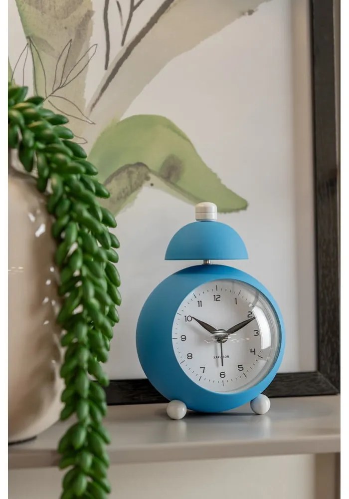 Budík ø 9 cm Chaplin – Karlsson