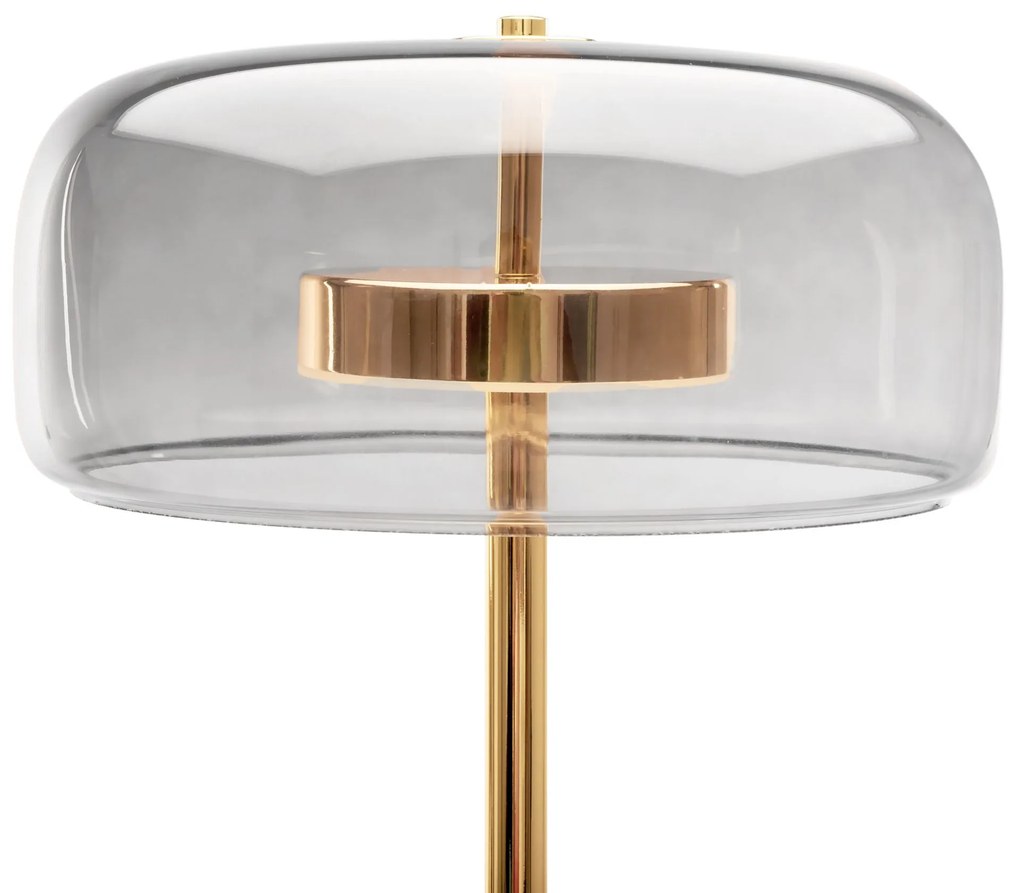 Toolight - podlahová stojaca lampa Reno E27, 300216, zlatá, OSW-09853