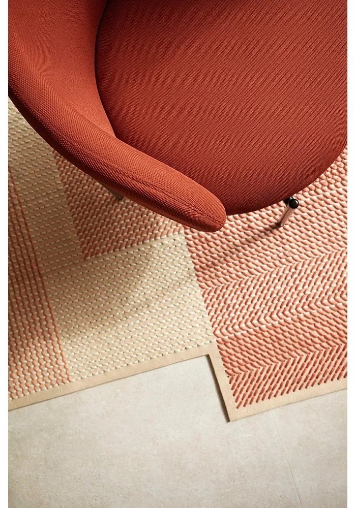 Červené kreslo Teulat Mogi