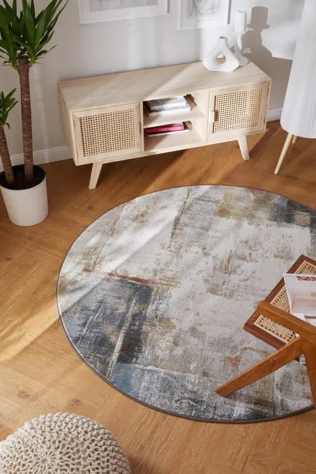 Koberec RAGOLLE Argentum 63723 9290 kruh