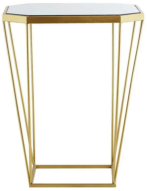 Set 2 ks. konferenčných stolíkov SIENE (MDF) (zlatá). Vlastná spoľahlivá doprava až k Vám domov. 1018586