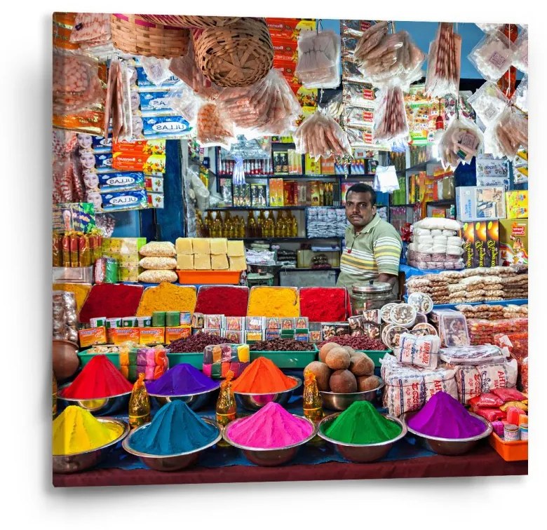 Sablio Obraz Farebné korenie - 50x50 cm