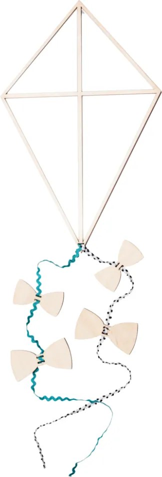 Zrkadlo Šarkan do detskej izby – akrylové zrkadlo z dreva 32x21 cm