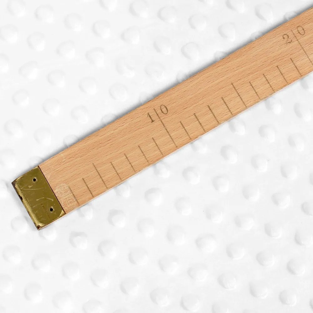 Biante Detské posteľné obliečky do postieľky Minky TOP 3D bodky MKP-059 Biele Do postieľky 100x135 a 40x60 cm