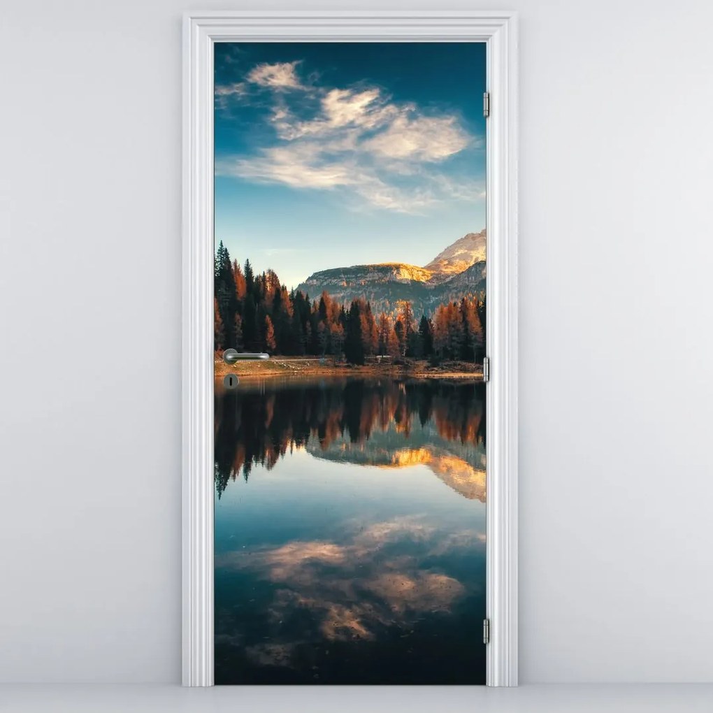 Fototapeta na dvere - Alpy (95x205cm)