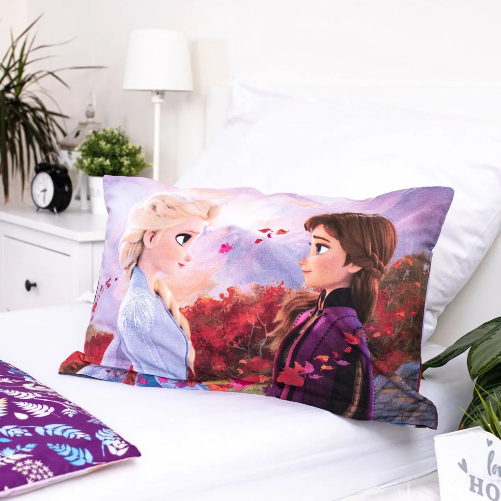 Jerry Fabrics Obliečky do postieľky 100x135 + 40x60 cm - Frozen 2 "Wind"