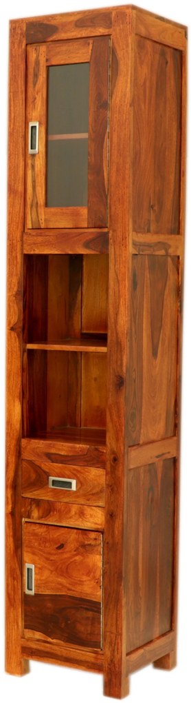 furniture-nabytek.cz - Koupelnová skříňka z masivního dřeva palisandr 40x35x190
