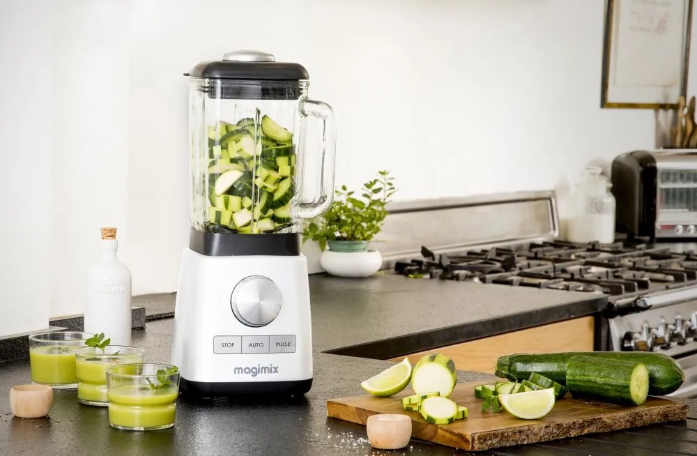 Magimix | ELM 11626-2 mixér Power Blender 4 Premium výbava | biely