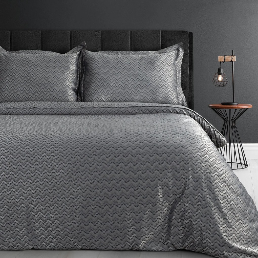 BAMBUSOVÉ OBLIEČKY BAMBO 160X200 CM, 2KS 60X80 CM SIVÉ