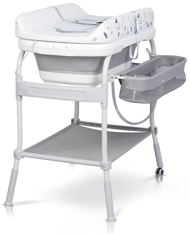 Detský skladací prebaľovací pult s vaničkou Colibro FLIP