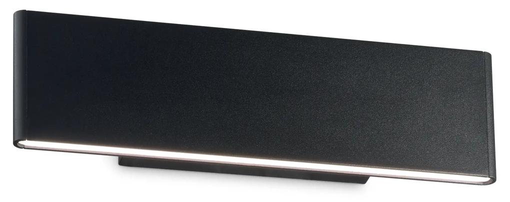 IdealLux 173252 DESK AP2 vonkajšie nástenné LED svietidlo 12W 1100lm 3000K IP20 čierna