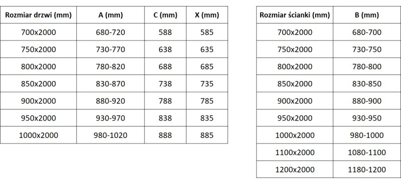 Mexen Exo, výklopný sprchový kút 80 x 100 cm, číre sklo, zlatá, 817-080-100-50-00