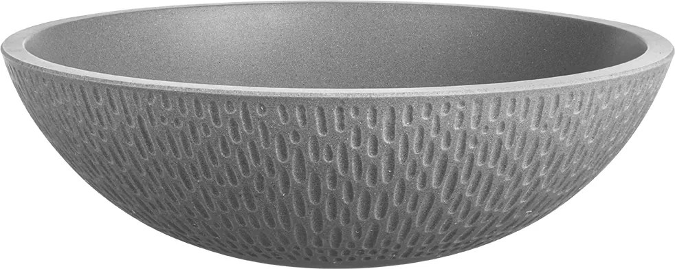 Kuchinox Umývadlo na dosku Amber ø41 cm - VGR1521T, granit, sivé