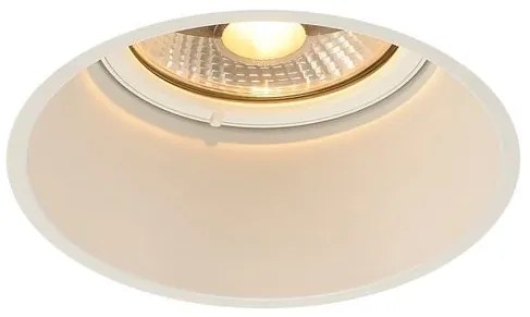 Zápustné - podhľadové svietidlo SLV HORN-T, QPAR111, matná bílá 113171