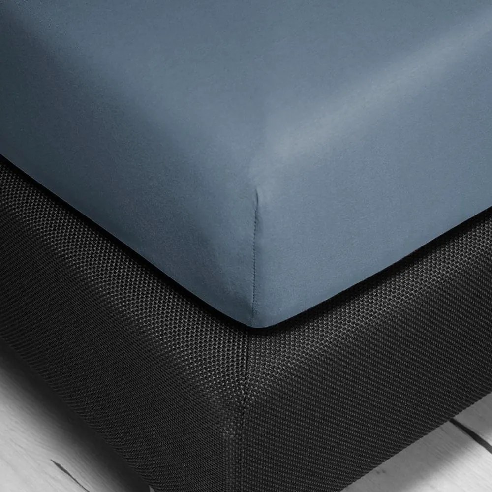 Bierbaum jersey plachta sivomodrá - 140-160 x 200 cm