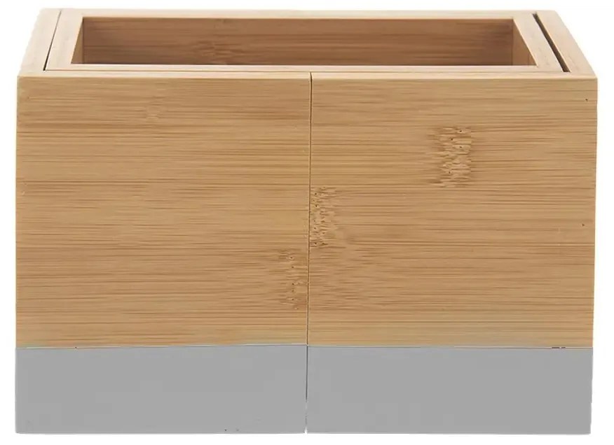 Orion Organizér kuchynský a kozmetický, bambusový stojan, nastaviteľný FANY