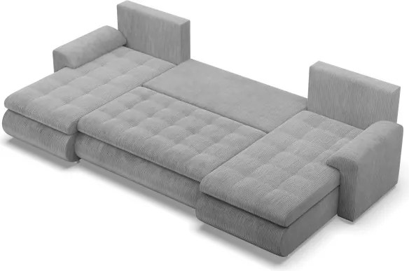 Sedacia súprava FORESTA ULL Poso v tvare U sivá