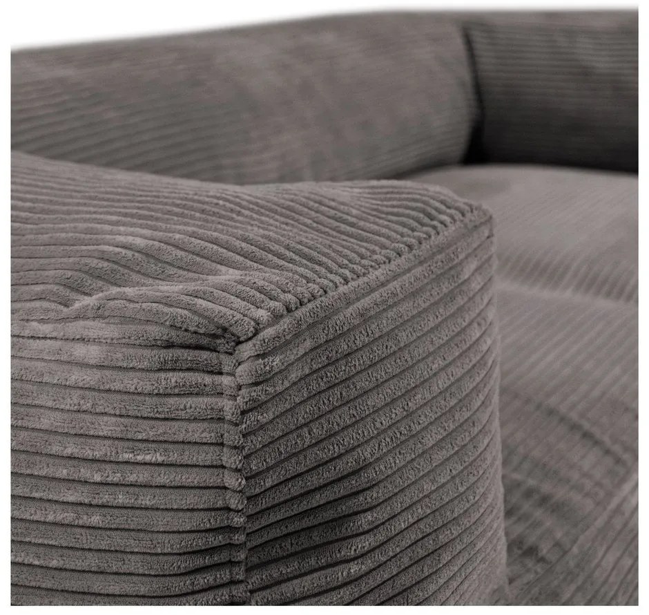 Hnedý menčestrový sedací vak Sofa MooG – SLOWDOWN