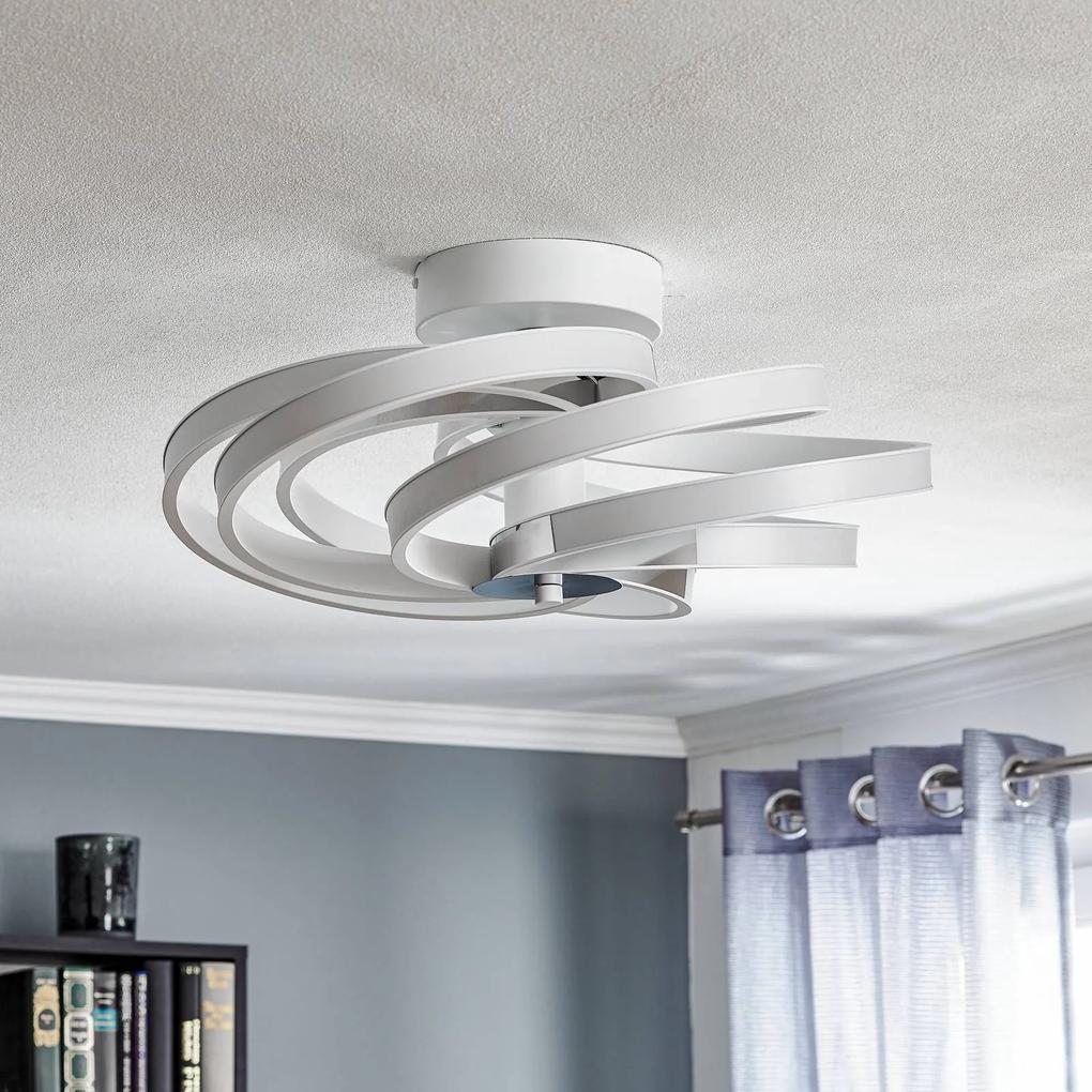 Zoya – moderné stropné LED svietidlo, biele