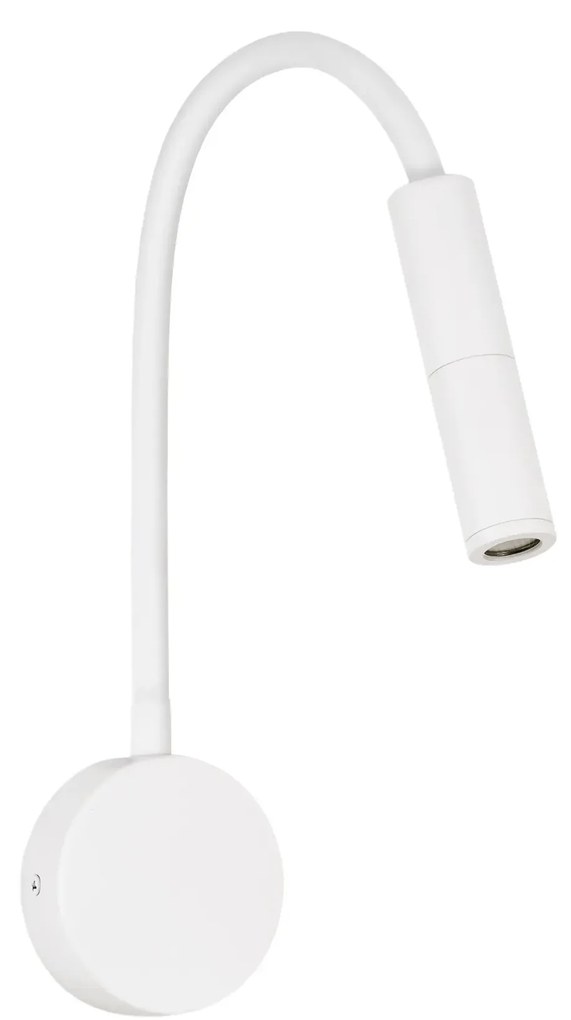 LED biele nástenné svietidlo Sonica