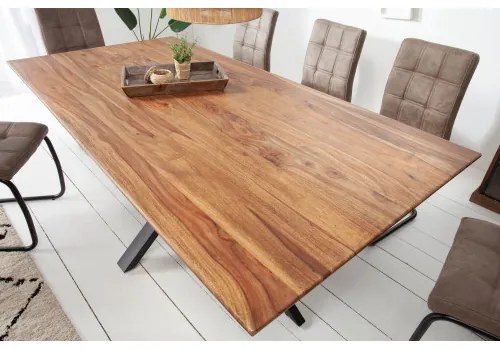 Jedálenský stôl 40246 180x90cm Masív drevo Palisander - PRODUKT JE SKLADOM U NÁS - 1Ks  - Komfort-nábytok