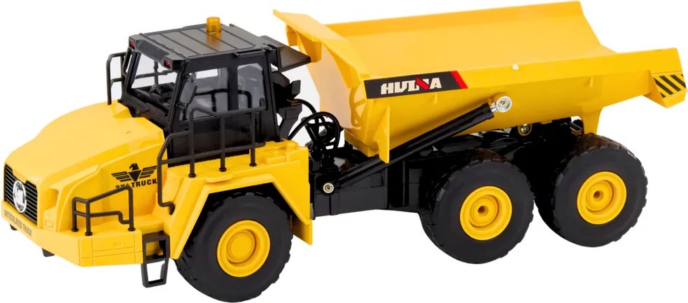 Huina diaľkovo ovládaný RC 1553 sklápač žltý 1:16