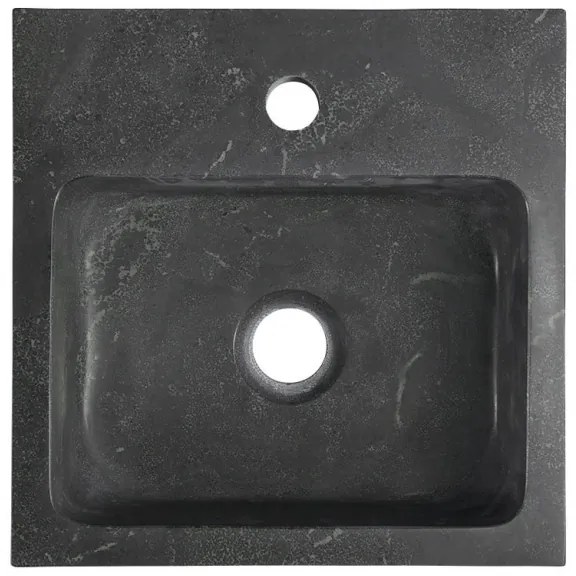 Sapho - Závesné umývadlo BLOK 30x30 cm antracit