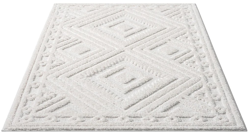 Dekorstudio Moderný koberec FOCUS 777 krémový Rozmer koberca: 80x150cm