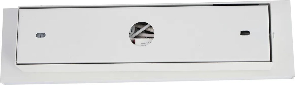 Moderné biele nastaviteľné nástenné svietidlo s USB-C vrátane LED - Modric