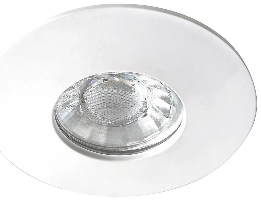 RABALUX Sada 3x LED podhľadové osvetlenie do kúpeľne RANDY, 4W, teplá biela, okrúhle, biele