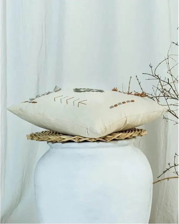 Obliečka na vankúš s prímesou bavlny 45x45 cm – Mila Home