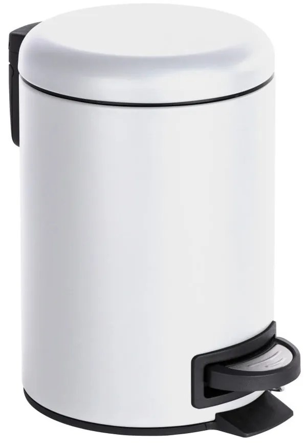 Biely odpadkový kôš Wenko Leman, 3 l